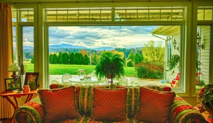 Outdoors design of house